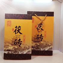 Gao Ye Jinfu (eight years Chen) Fu tea Anhua Tiangjian Jinhua hand built Fu brick black tea Fu tea brick 1kg Special Grade