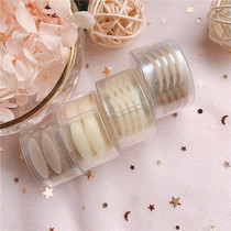 Shake sound net red lace double eyelid stick invisible fiber strip natural flesh color waterproof single-sided fairy stick 300 pair