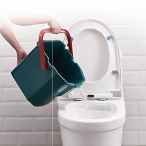 Fishing bucket can sit on the portable bucket with lid plastic household storage bucket on-site storage box large car wash bucket thickened
