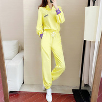 Brand Casual Fashion Suit Women 2022 Chunqiu New Fashion Livewear and clothing Han version Less and loose Two sets