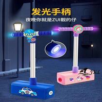 Children's toys help long and high balance frog jump jump stick frog jump balance training sports equipment bouncing device