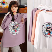 Pregnant women Spring New coat pregnant women short sleeve t-shirt dress summer long sleeve base shirt Spring and Autumn Spring Summer clothing