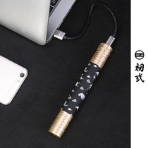 Original design embroidery mobile power supply outdoor convenient mobile power bank personality trend fast charging power supply