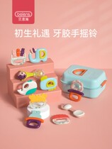 Rattle baby toys educational early childhood can bite tooth gum newborn babies 0-3-6 months 1 year old