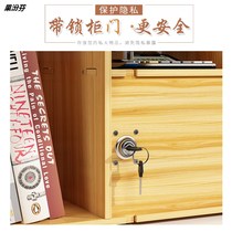 Simple bookshelf table storage rack Modern childrens home desktop bookcase student simple landing book shelf