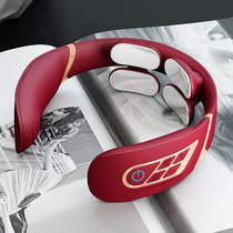 Konglijian cervical vertebra massager neck massager neck protector neck small artifact pulse intelligent vibration hot compress