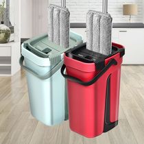  Kelier hands-free scratch-and-scratch mop Household one-drag net lazy flat mop wet and dry mopping artifact