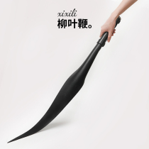 sm willow leaf whip whip sp tool k9 tune beat male and female slave spank props punish couples flirting