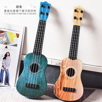 Childrens music small guitar can play medium ukulele simulation instrument piano male and female baby toys 3-12 years old