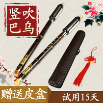 Vertical blowing Zizhu Bawu F-tune G Children students Adult beginners practice playing national musical instruments accessories