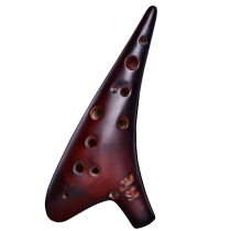 12-hole SC Ocarina smoked series treble C tune 12-hole Ocarina professional playing flute
