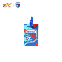 CSL Super League official Tianjin Tianhai football fans around cheer expedition home team luggage tag
