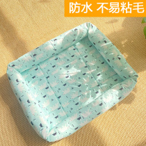 Non-stained dog cohorts Seasons Universal Pooch Summer Cool Nest Waterproof Mat Small Dog Fend Pet Cat Nest Summer