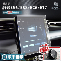 Applicable to 20 Weilai ES6ES8EC6ET7 central control navigation instrument LCD display screen tempered film protective film