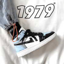 Air Force One high-top shoes mens shoes mens summer breathable casual heightening board shoes Tide shoes teen sneakers