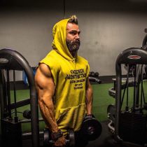 Muscle Fitness Mens Sport Even Hat Vest Male Summer Loose Breathable Sleeveless Waistcoat Basketball Training Suit Running Casual