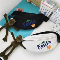 Chest Bag Male Tide Signs Ins Ultra Fire Casual Single Shoulder Bag Slanted Satchel Canvas Bag Day Purse Boys Satchel Bag