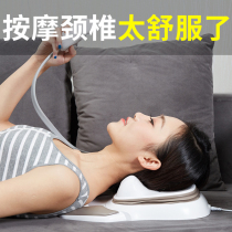 Neck massager Neck shoulder neck physiotherapy Curvature straightening Household pillow Neck correction artifact Hot compress repair instrument
