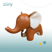 Home accessories Zuny synthetic leather elephant AbbyII book block large chair stool