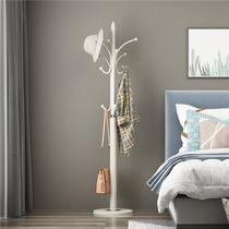 Marble coat rack Floor-to-ceiling bedroom hanger Room vertical clothes rack Simple modern household clothes rack