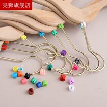 Color non-printing hanger size buckle clothing size ring manufacturer custom childrens clothing adult clothes label