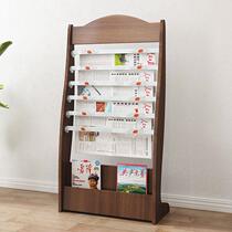 Newspaper Shelf Press Shelf Shelves Bookshelves Bookshelves Wooden Newspaper Shelf Magazine Shelf Newspaper Clips