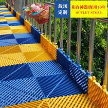 Anti-theft net pad board balcony flower stand protection fence anti-theft window fleshy flower pot anti-fall window sill splicing plastic grid