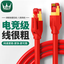 Ten thousand megabytes ultra-high speed Cat8 category 8 network cable home video game computer router network broadband cable
