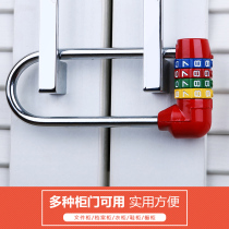 Gym combination lock padlock cabinet large security window warehouse door cabinet lock wardrobe bag password padlock