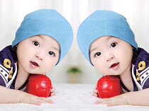 Wedding room baby poster Cute baby picture wall sticker Fetal education poster Beautiful girl picture BB figure Moe