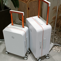 Mudu wide rod luggage aluminum frame men and women 22-inch universal wheel rod box suitcase 26-inch password suitcase