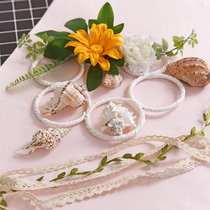 Handmade creative spring and summer shell flower ring Floral garden wall decoration Kindergarten shopping mall decoration diy decoration materials