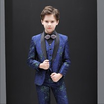 Childrens suit suit spring and autumn boys dress handsome English style