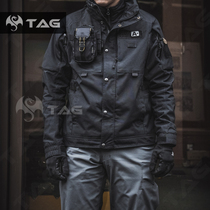 MAGFORCE Maghor Taiwan Taiwan Horse locomotive tactical maneuvering high energy jacket C1106 mens jacket Black