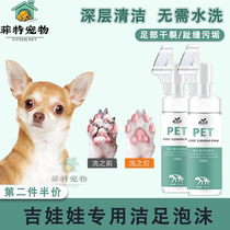 Gidoll special dog free of washing foam foot foam foot care Deodorant Wash-free detergent Foot-cleaner cleaning supplies