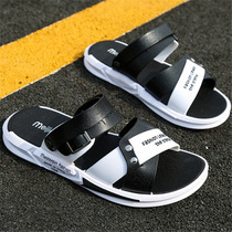  2021 new summer beach trend casual dual-use cool drag driving mens slippers ins outdoor sandals outdoor