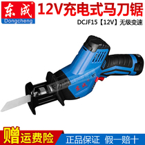 Dongcheng 12V rechargeable horse knife saw DCJF15(E type) Lithium electric reciprocating saw Wood saw metal saw power tools