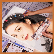 Digital Oil Painting Photo Oil Color Painting Diy Fill Color Handmade Hand-painted Painted color creative gift Decorative Painting