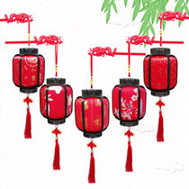 New childrens handheld battery luminous imitation of ancient lanterns New Years Day Spring Festival Gwand winter melon Type decoration Heqing Palace Lights
