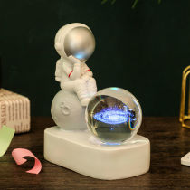 Lovely Crystal Ball Luminous Dormitory Decoration Room Cosmonaut Swing Pieces Boys Birthday Gifts Girl Valentines Day