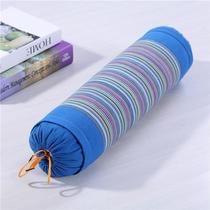 Buckwheat Leather Pillow Adults Summer Cervical Spine Pillows Special Total Buckwheat Hull Small Round Pillow Male