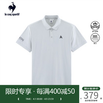 Lekak French rooster Summer New products Business daily student turnover short sleeve polo shirt T-shirt male