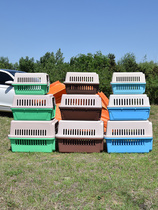 Pet air box cat dog travel carrying bag air transport check-in out box cat box cat cage