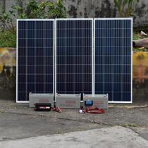 450W solar generator 220v full set of home users out-of-the-field monitoring on board photovoltaic panel system