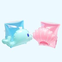 Childrens swimming ring cartoon buoyancy arm sleeve swimming beginner inflatable arm ring baby swimming pool play water floating ring water sleeve
