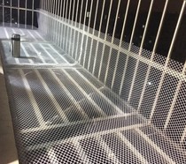 s pigeon fall-proof outdoor mesh plastic leak-proof quail flower stand Assembly lattice foot board partition kennel Yang