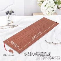 Cement wood grain overlay waterproof exterior wall decorative panel light steel Villa wall decoration high density A- level fireproof