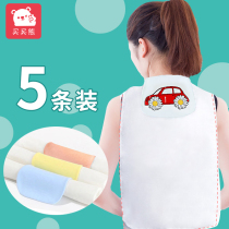 Adults Suck Sweat Scarves Adults Pure Cotton Children Great Children Wide Cotton Big cushions Back to Han Maternal Elementary School Sweat Scarves movement