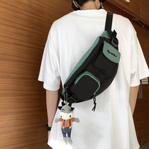 Japanese shoulder bag boys street trend student shoulder bag female ins Korean fashion all chest bag satchel tide