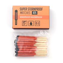 Outdoor windproof waterproof matches fire disposable emergency shaking sound uco grade wood Chao and 5cm wild camping